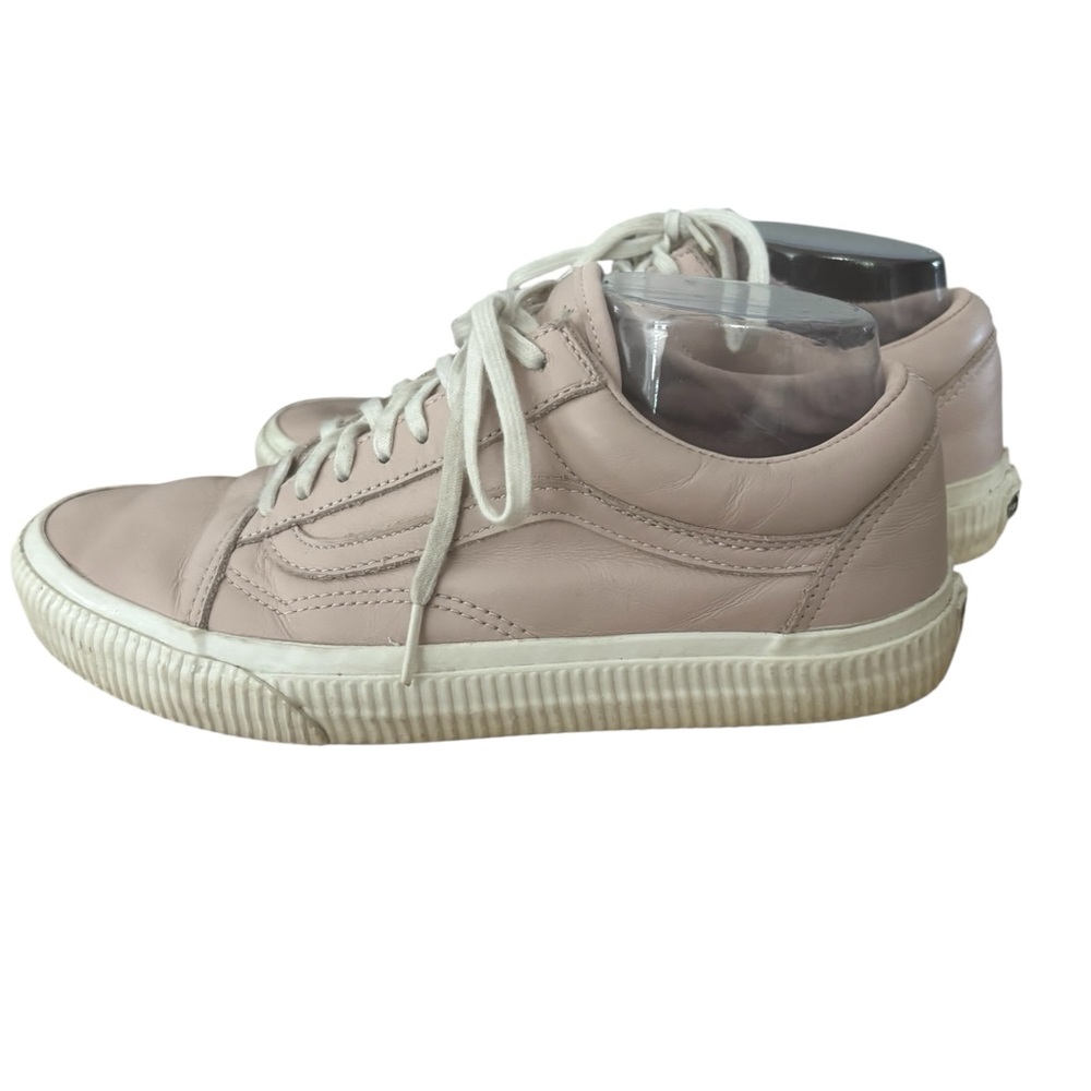 Vans Old Skool Embossed Sidewall Sepia Rose Leather Shows Size 9 Womens‎
